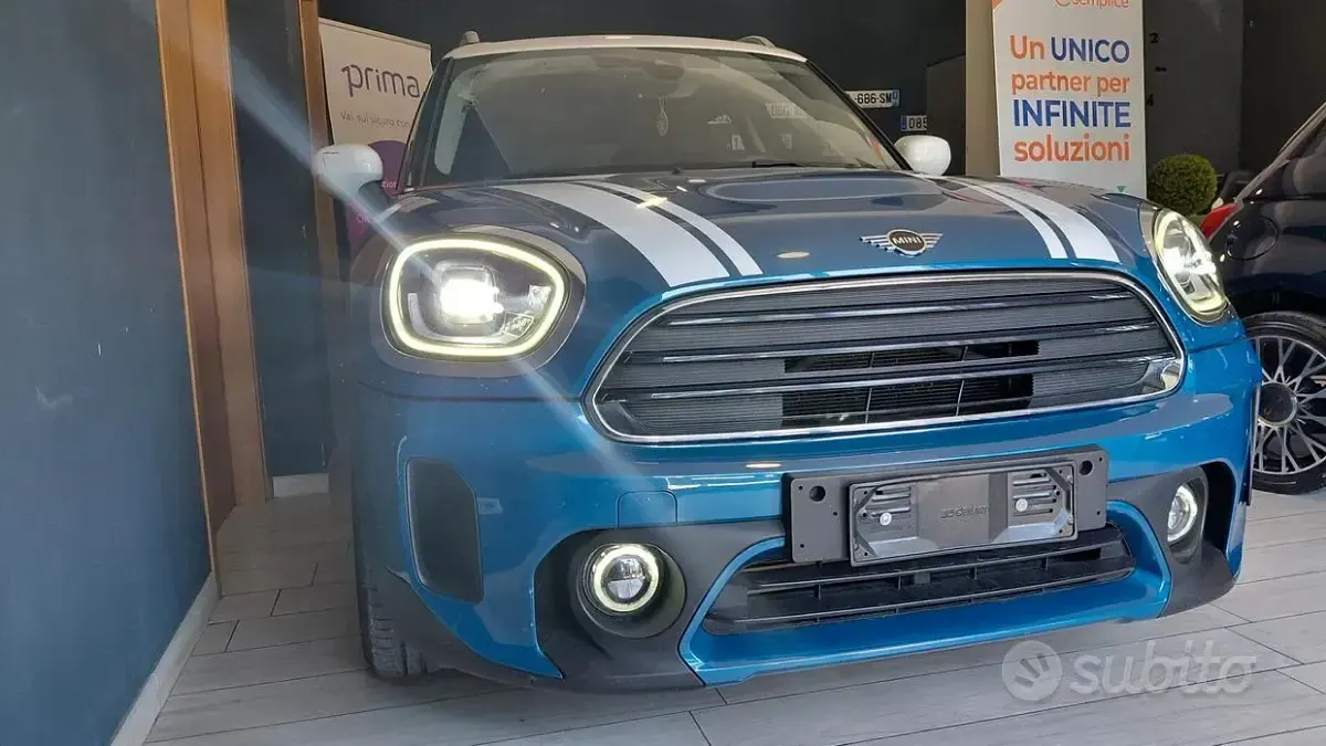 Usata Mini Cooper D Countryman 150 CV (110 kW) 2021 Blu SUV