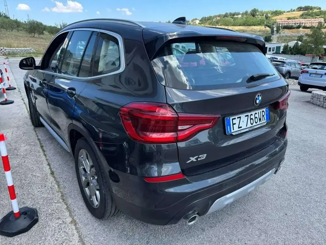 Usata BMW X3 190 CV (139 kW) 2020 Nero SUV