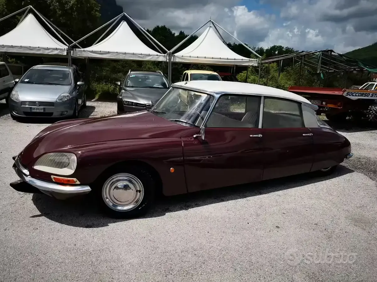 Usata Citroën DS 1970 Rosso Berlina