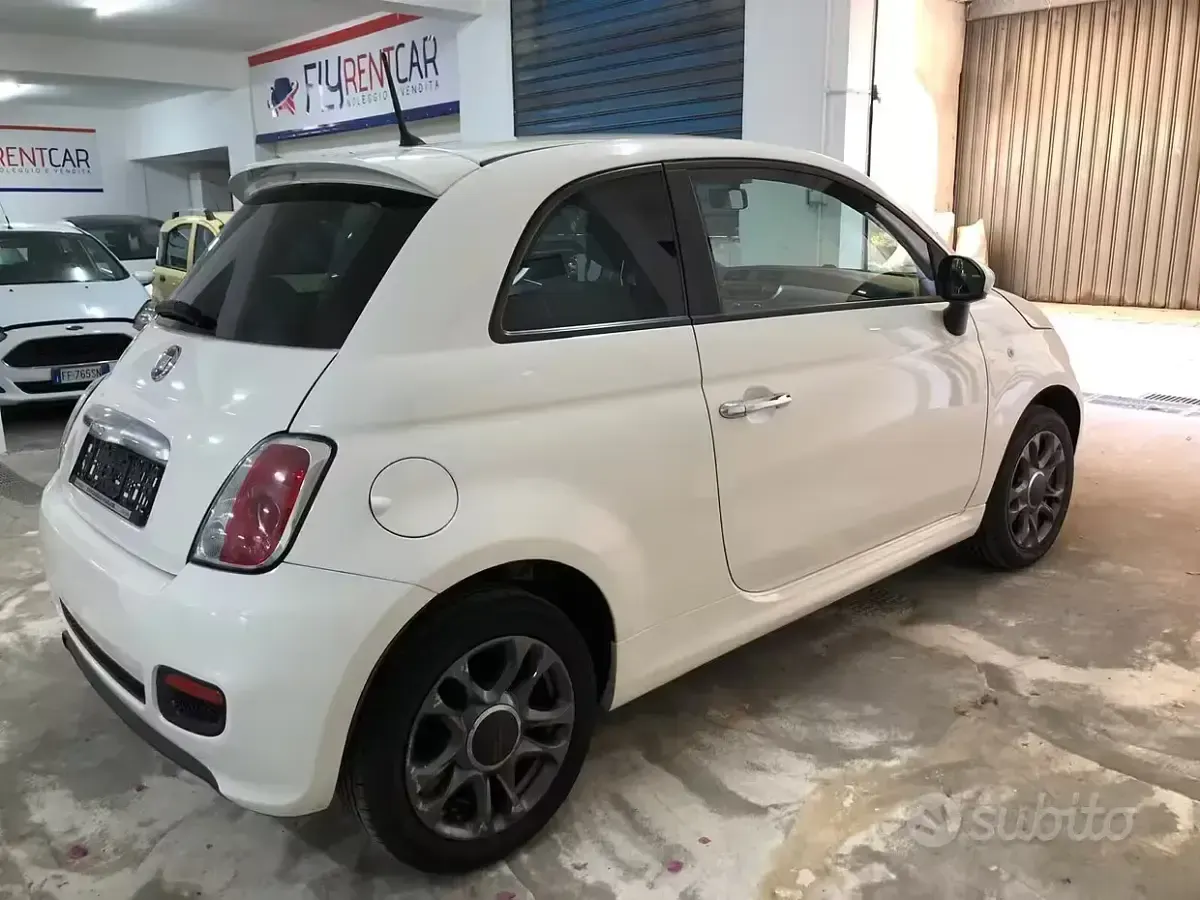 Usata Fiat 500S 69 CV (50 kW) 2016 Bianco Berlina