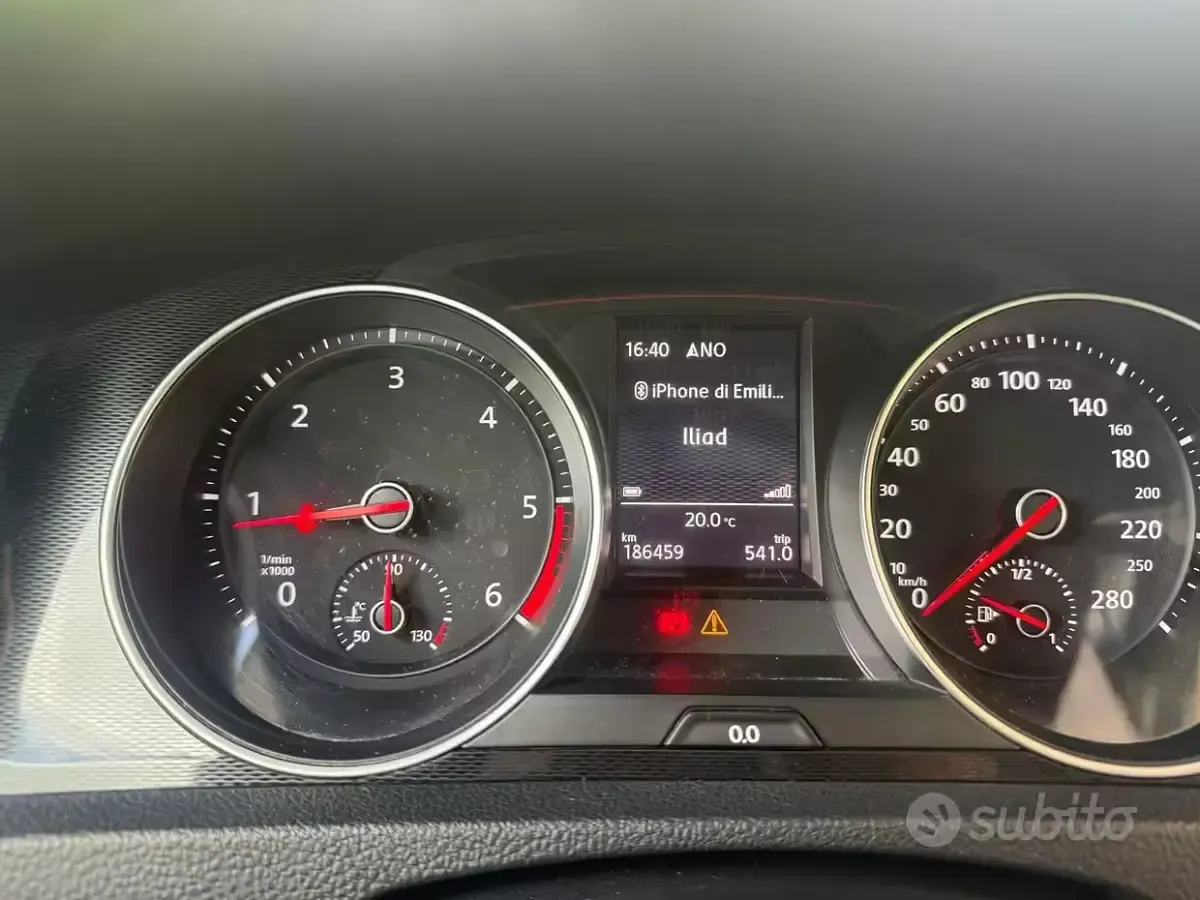 Käytetty VW Golf VII GTD 184 HP (135 kW) 2016 Valkoinen Sedan
