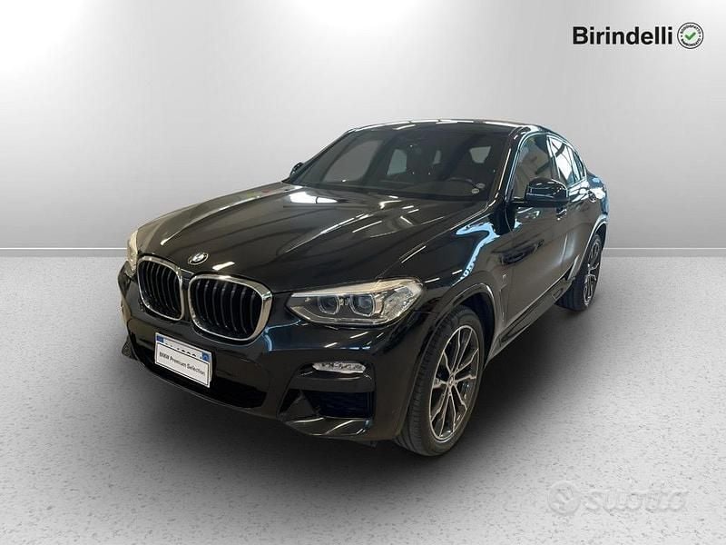 Usata BMW X4 M Sport 190 CV (139 kW) 2019 Black sapphire metallizzato SUV
