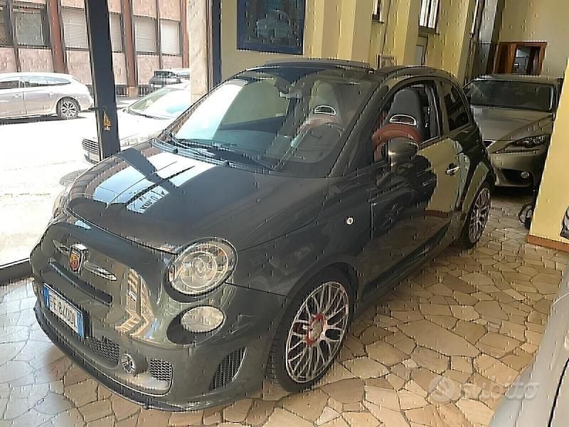 Usata Abarth 595C Turismo 160 CV (117 kW) 2016 Grigio Cabrio
