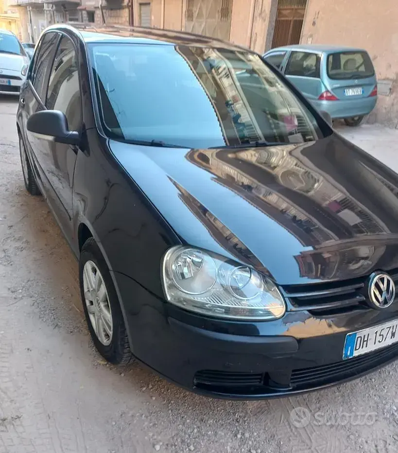 Usata VW Golf V 105 CV (77 kW) 2007 Nero Berlina