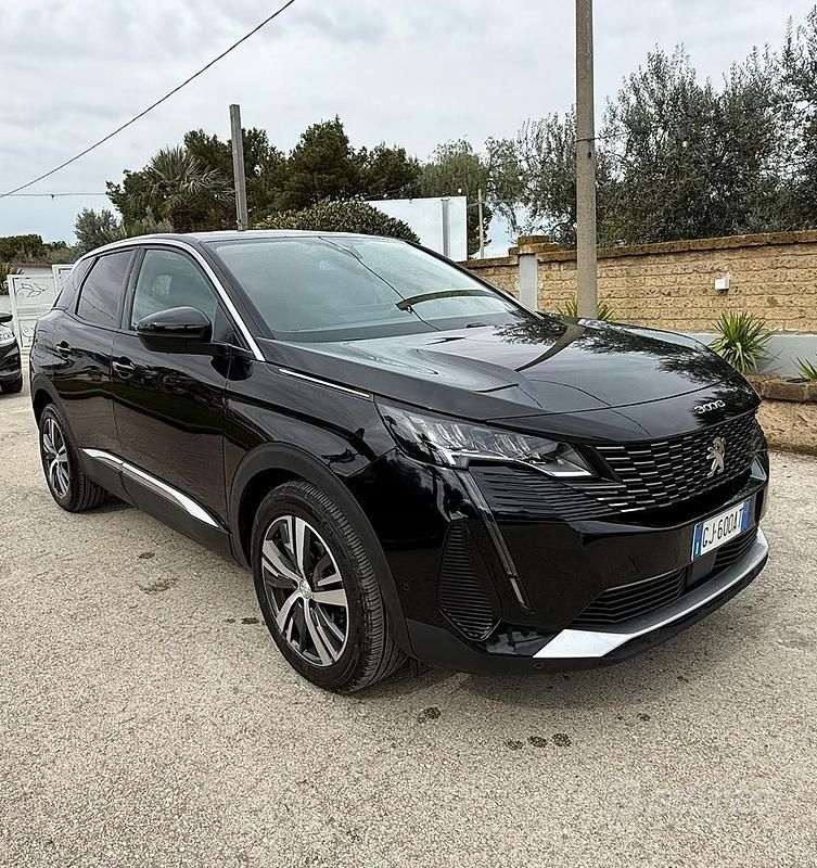 Usata Peugeot 3008 Allure 131 CV (96 kW) 2021 Nero SUV