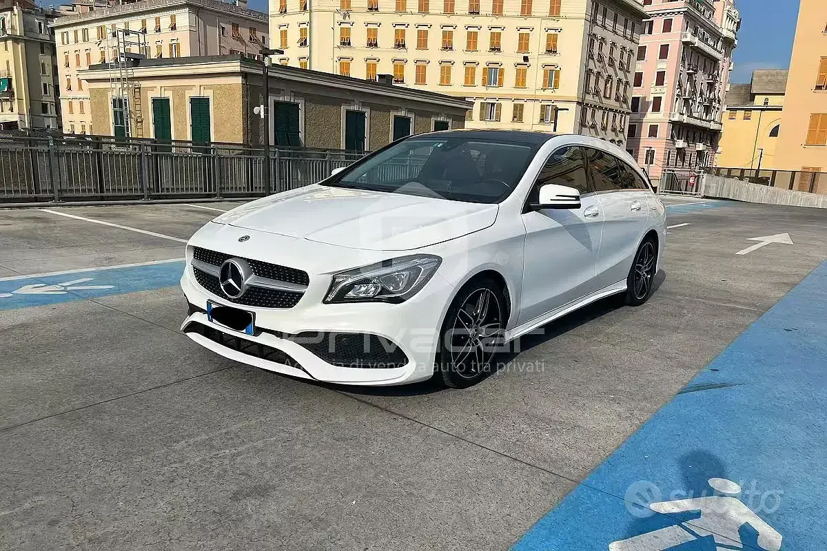 Usata Mercedes CLA200 Premium 136 CV (100 kW) 2018 Bianco Coupé