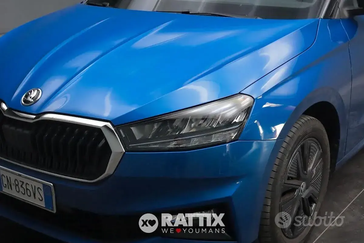 Usata Skoda Fabia Style 95 CV (69 kW) 2023 Blu race met Utilitaria