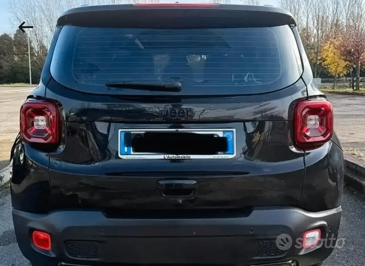 Usata Jeep Renegade Limited 130 CV (95 kW) 2021 Nero SUV