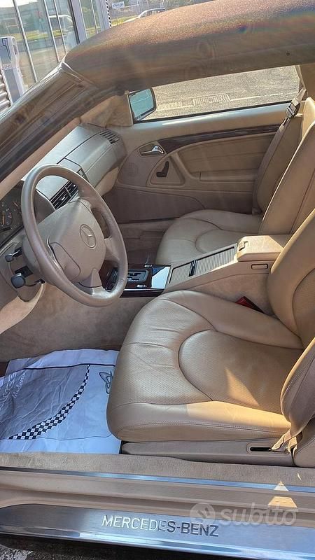 Usata Mercedes SL320 1997 Nero Cabrio
