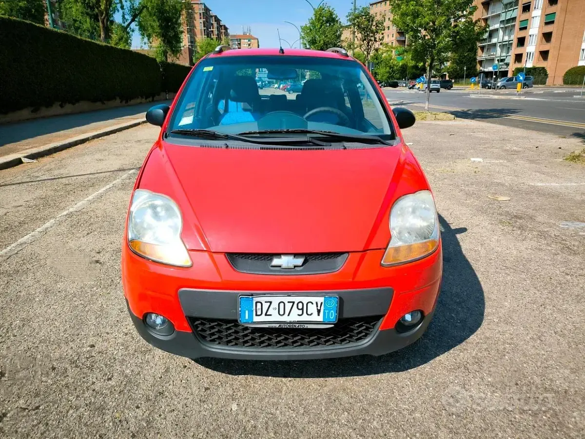 Usata Chevrolet Matiz 52 CV (38 kW) 2009 Rosso Utilitaria