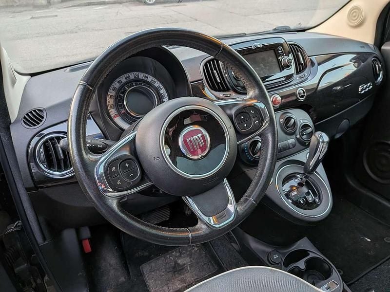 Usata Fiat 500C Lounge 69 CV (50 kW) 2017 Nero Cabrio