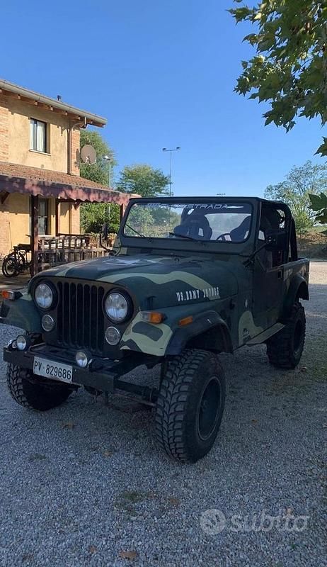 Usata Jeep CJ 1980 Verde SUV
