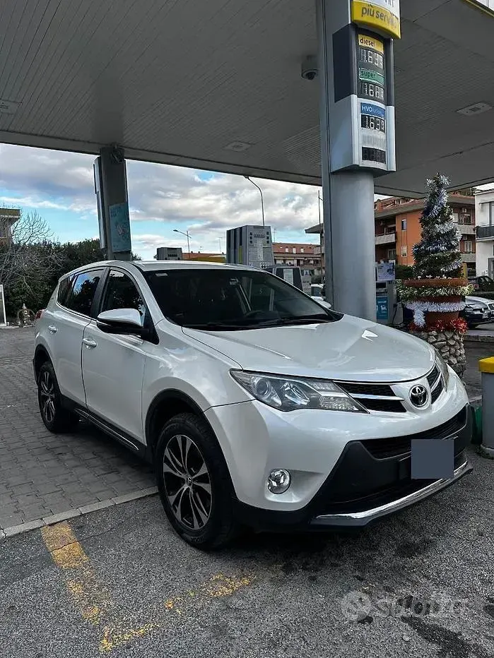 Usata Toyota RAV4 124 CV (91 kW) 2014 Bianco SUV