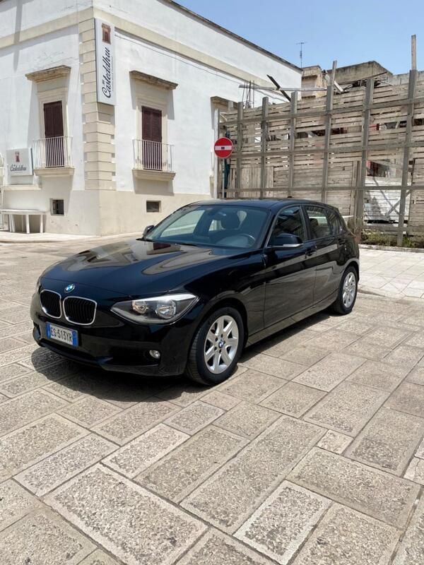 Usata BMW 116 116 CV (85 kW) 2013 Nero Utilitaria