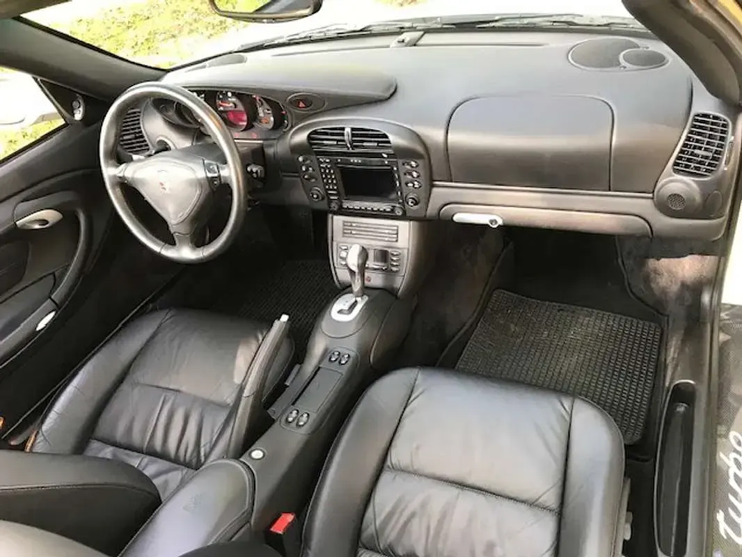 Usata Porsche 996 Turbo 450 CV (330 kW) 2005 Bianco Cabrio
