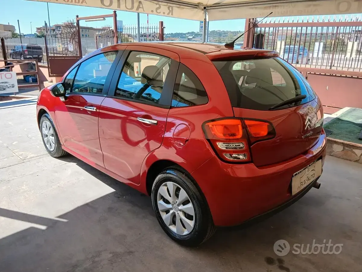 Usata Citroën C3 68 CV (50 kW) 2013 Rosso Berlina