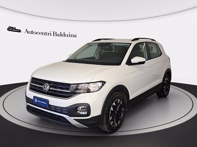 Bianco Usata 2022 VW T-Cross Style SUV | 18.900 € (Buon prezzo) - Immagine 1/4