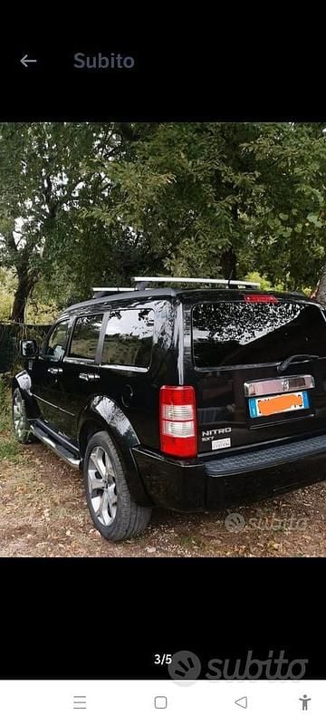 Usata Dodge Nitro 177 CV (130 kW) 2009 Nero SUV