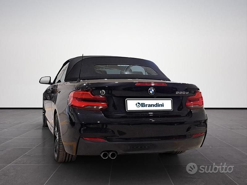 Usata BMW 220 M Sport 190 CV (139 kW) 2019 Nero Cabrio