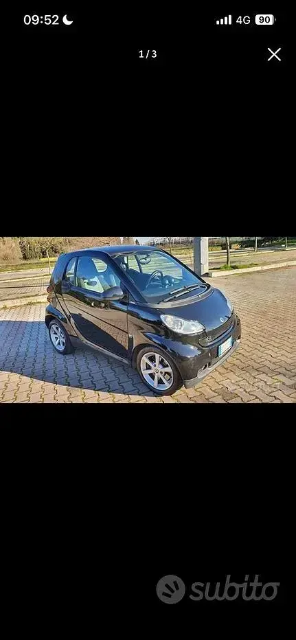 Usata Smart ForFour 2010 Nero