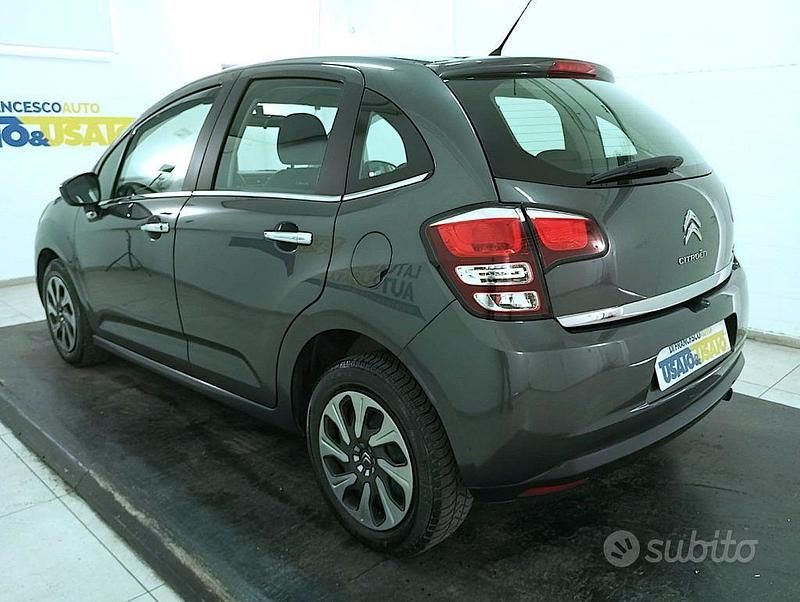 Usata Citroën C3 Exclusive 82 CV (60 kW) 2016 Grigio Berlina