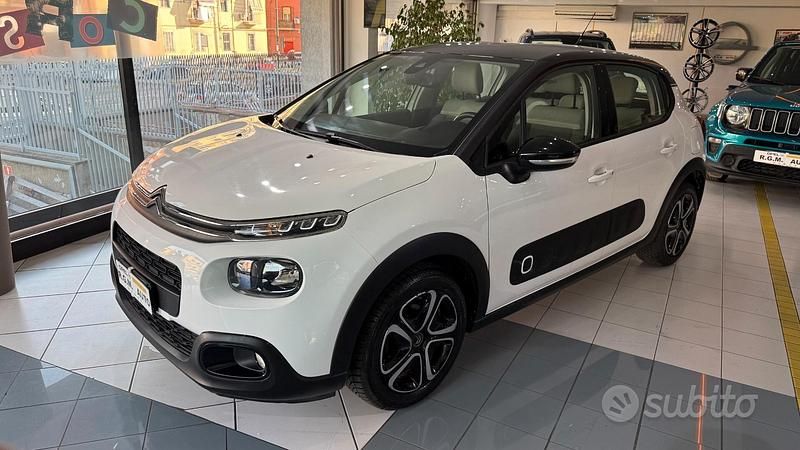 Usata Citroën C3 PureTech 83 CV (61 kW) 2018 Bianco Utilitaria
