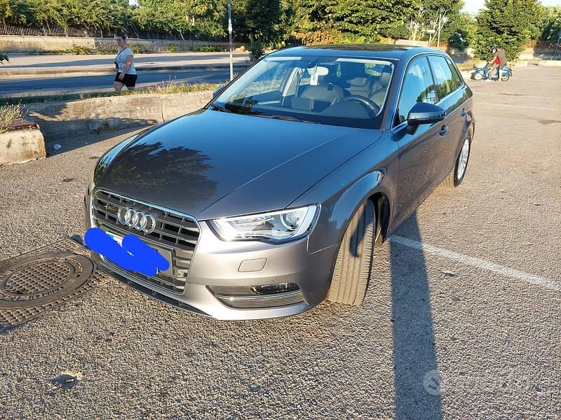 Usata Audi A3 105 CV (77 kW) 2014 Grigio Berlina