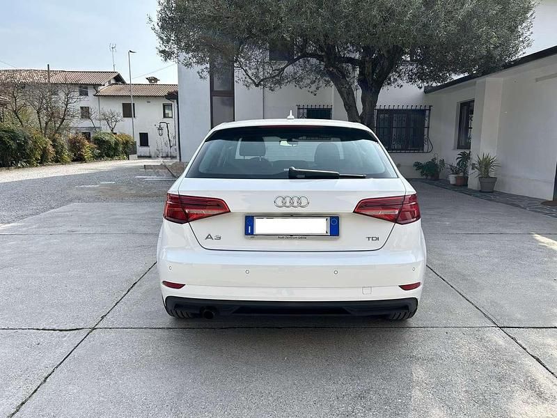 Usata Audi A3 Sport 110 CV (80 kW) 2016 Bianco Berlina