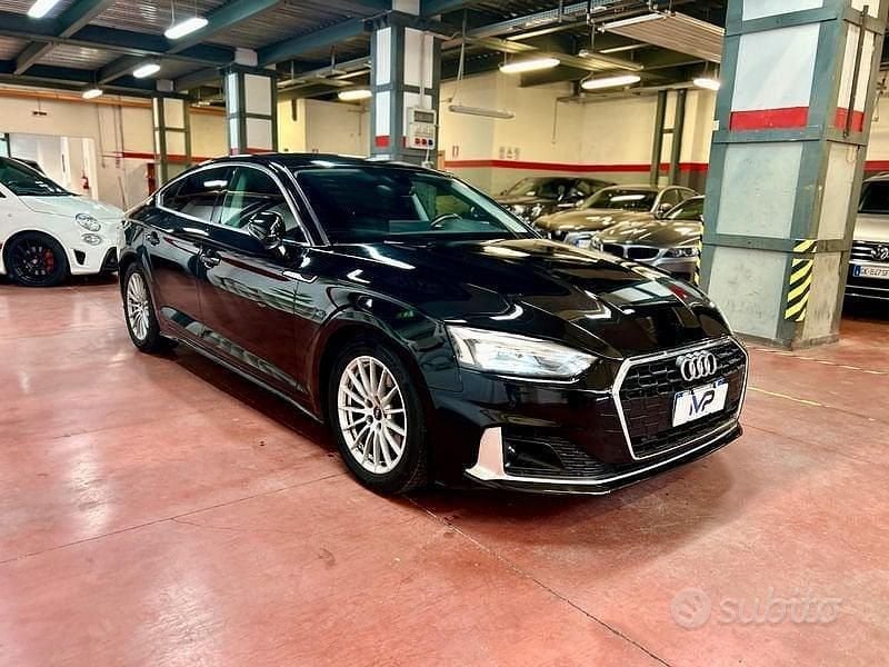 Usata Audi A5 Business 163 CV (119 kW) 2021 Nero Berlina