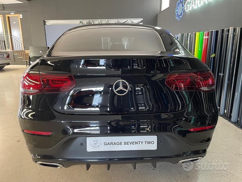 Usata Mercedes GLC300 Premium 245 CV (180 kW) 2019 Nero Coupé