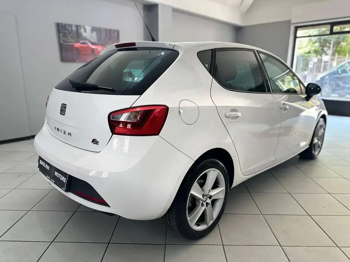 Usata Seat Ibiza FR 90 CV (66 kW) 2016 Bianco Berlina