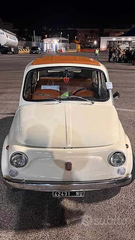 Usata Fiat 500 1970 Bianco Utilitaria