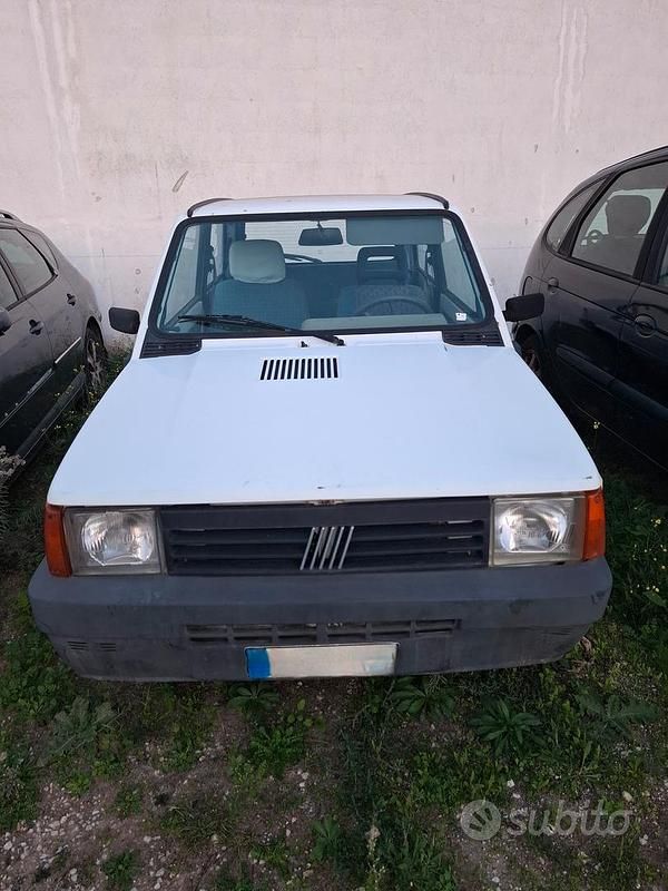 Usata Fiat Panda 39 CV (28 kW) 1999 Bianco Utilitaria