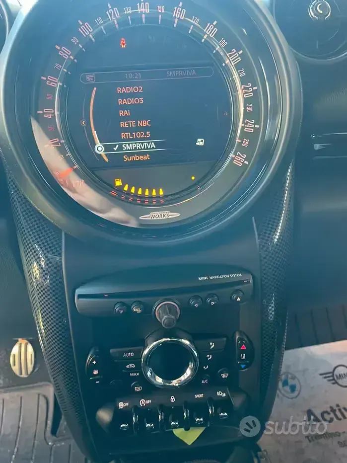 Usata Mini John Cooper Works Countryman 218 CV (160 kW) 2015 Nero SUV