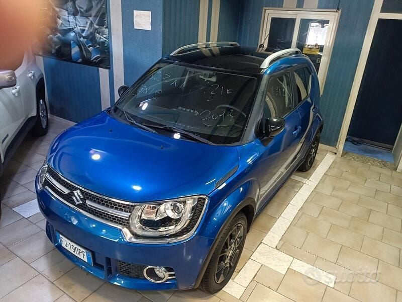 Usata Suzuki Ignis 90 CV (66 kW) 2017 Blu Utilitaria