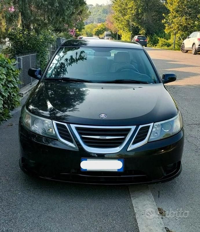 Usata Saab 9-3 130 CV (95 kW) 2011 Nero Berlina