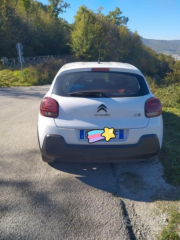 Usata Citroën C3 102 CV (75 kW) 2021 Bianco Berlina