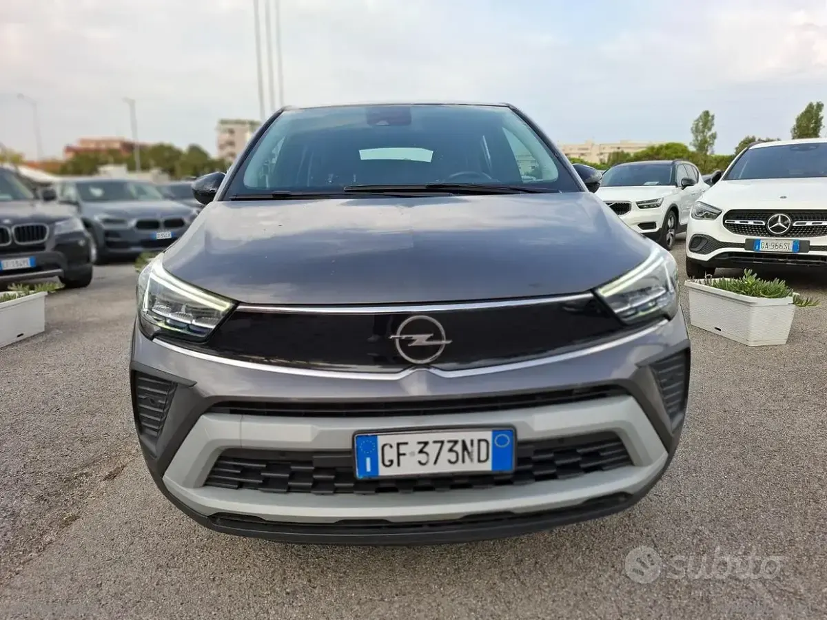 Usata Opel Crossland Elegance 83 CV (61 kW) 2021 Grigio SUV