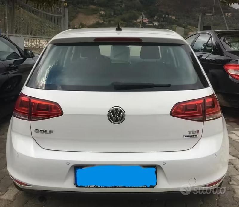 Usata VW Golf VII Executive 110 CV (80 kW) 2016 Bianco Berlina