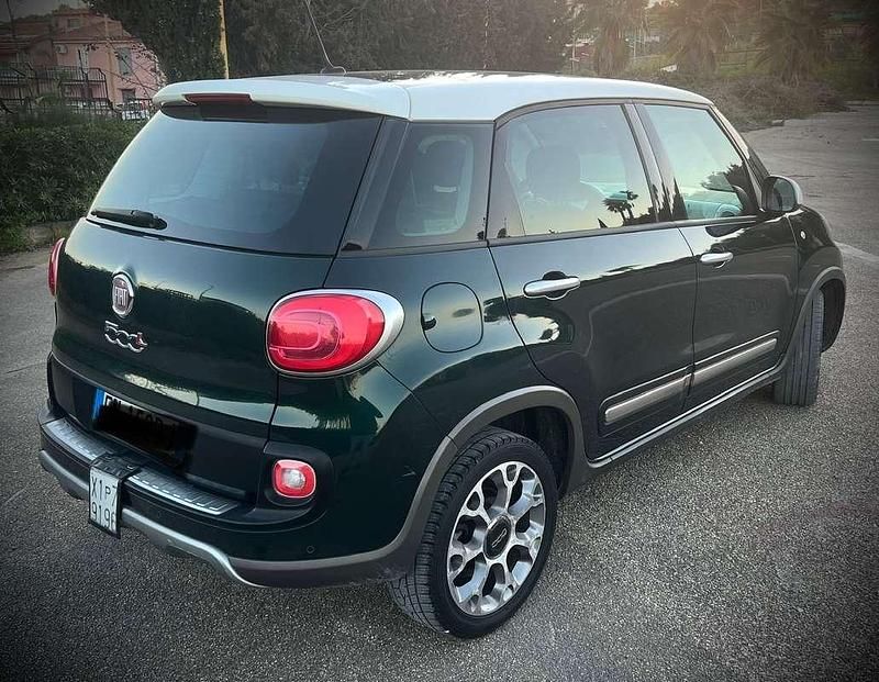 Usata Fiat 500L Cross 120 CV (88 kW) 2015 Verde Monovolume