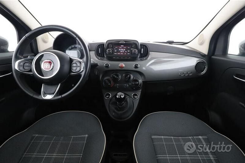 Usata Fiat 500 Lounge 95 CV (69 kW) 2018 Grigio Utilitaria