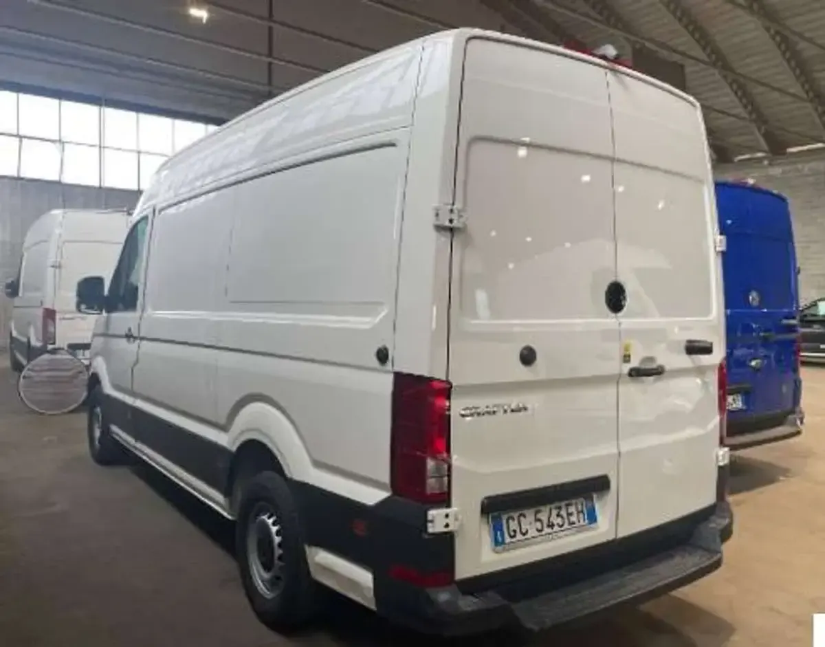 Usata VW Crafter 102 CV (75 kW) 2021 Bianco Furgone