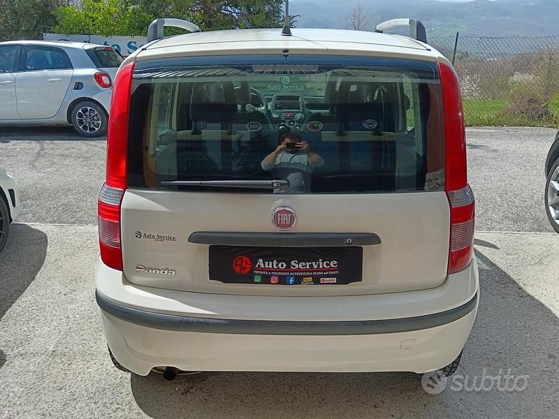 Usata Fiat Panda Dynamic 75 CV (55 kW) 2012 Bianco Utilitaria