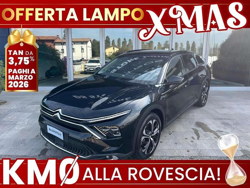 Pearl black Usata 2023 Citroën C5 X Shine Station wagon | 34.900 € (Molto cara) - Immagine 1/4