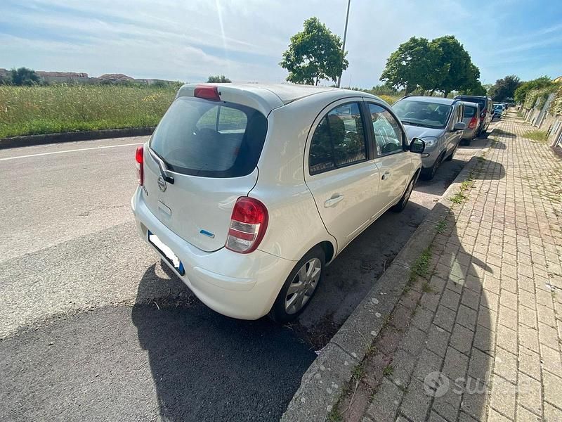 Usata Nissan Micra 2012 Bianco Utilitaria