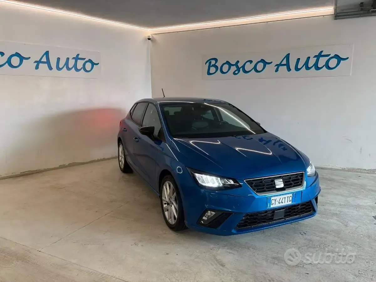 Usata Seat Ibiza FR 95 CV (69 kW) 2025 Bluazzurro Utilitaria