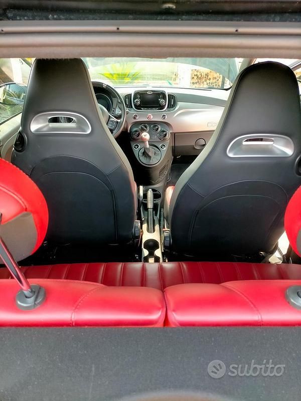 Usata Abarth 500 Turismo 135 CV (99 kW) 2017 Nero Utilitaria