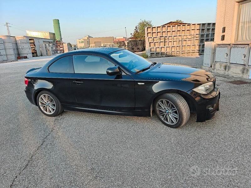 Usata BMW 123 Coupé M Sport 204 CV (150 kW) 2011 Nero Coupé