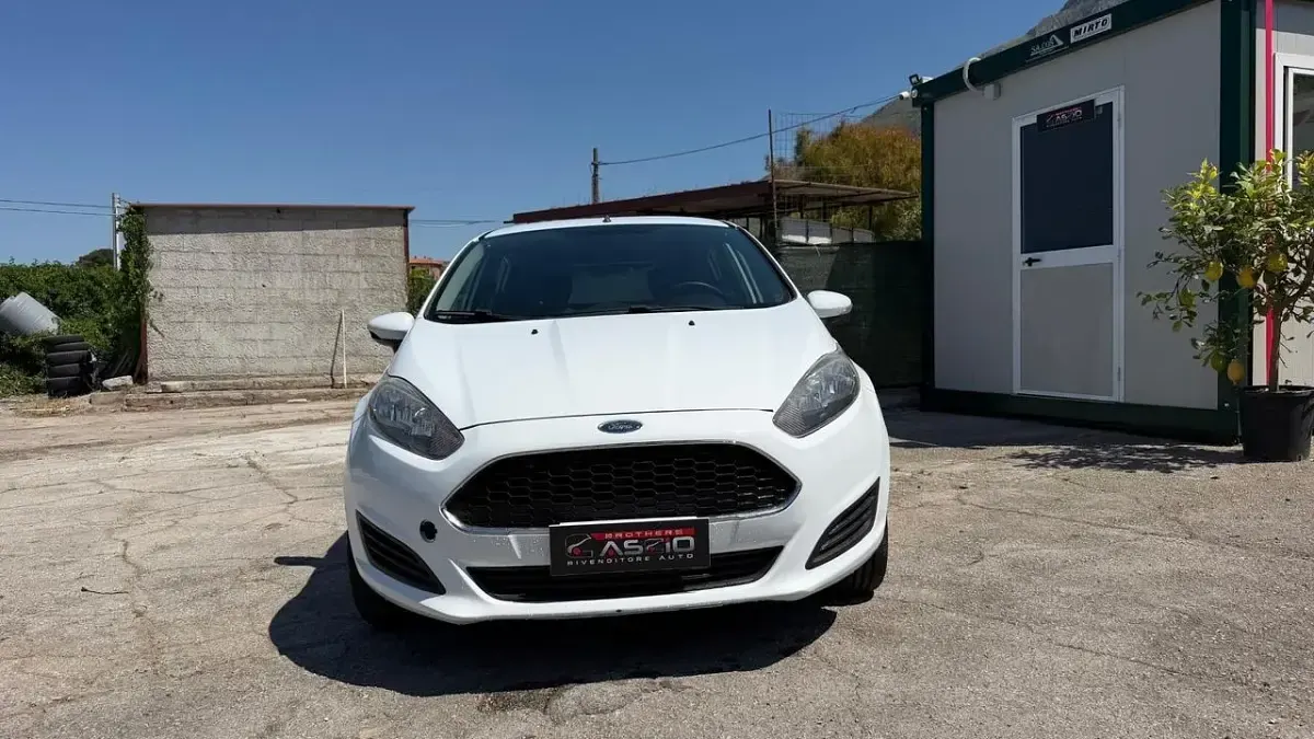 Usata Ford Fiesta 95 CV (69 kW) 2016 Bianco Utilitaria