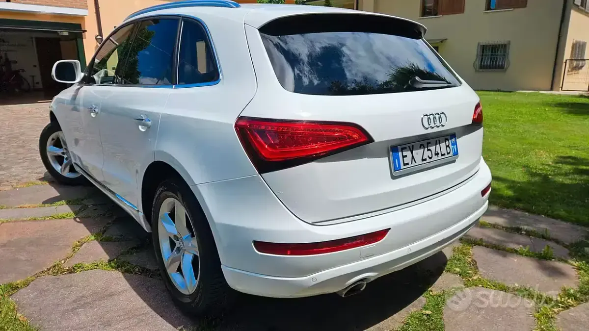 Usata Audi Q5 Advanced Plus 150 CV (110 kW) 2014 Bianco SUV
